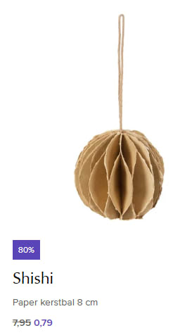 Tot 80% korting in de sale van de Bijenkorf