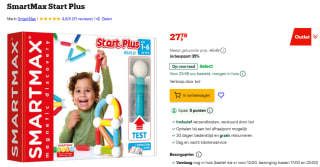 SMARTMAX - Start Plus, Magnetic Discovery Construction voor €27,79 bij Bol