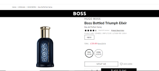 HUGO BOSS Boss Bottled Triumph Elixir 50ml – £39.99