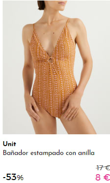Bañadores y Bikinis por 8€