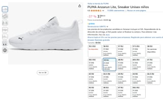 Puma Anzarun Lite, Sneaker Unisex por 37.95€