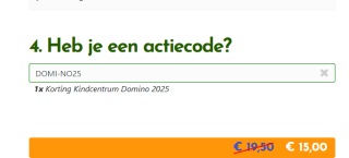 Tickets met €4,50 korting voor Park tivoli