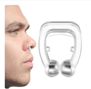 Clip magnético de silicona portátil para la nariz (antironquidos) por 0,84€