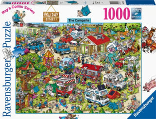 Ravensburger Legpuzzel Holiday Resort 1: The Campsite, 1000st. voor €9,99 bij Bol.com