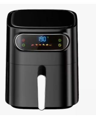 Freidora aire sin aceite digital 7L pantalla LED táctil, cesta antiadherente por 46,80€ (Cuenta Nueva 36.8€)