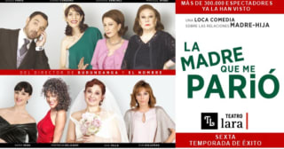 2x1 entradas teatro "La Madre que me parió" Teatro Lara