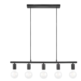 Nordlux - Paco 5-Spot Hanglamp Black voor €9,95 bij Ibood