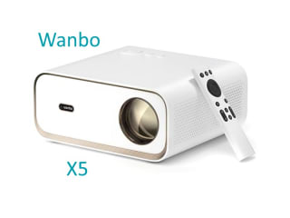 Wanbo X5 beamer met 35 euro korting