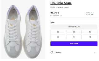Zapatillas Casual de Mujer U.S. Polo Assn. CARDI por 45€