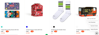 10% extra korting op de sale tot 50% korting bij Happy Socks