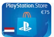 €75 PlayStation Store Tegoed voor €62,48 dmv code bij Kinguin
