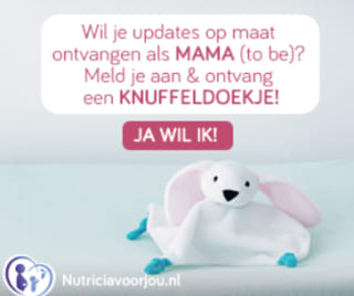 Gratis Nutricia knuffeldoekje aanvragen