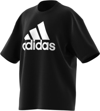 Adidas Essentials Big Logo Boyfriend T-shirt voor €23,15 bij Amazon
