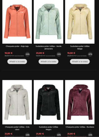 Rebajas hasta 75% descuento Canadian Peak