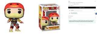 Figura Funko POP DC Cómics The flash Barry por 6,95€