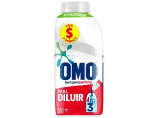 Sabão Líquido Concentrado da Omo de 3L - R$ 35,79