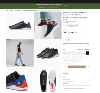 Zapatillas Puma de automovilismo por solo 43€