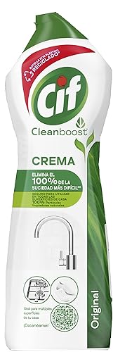 4 botes CIF Crema Original Multisuperficies para el Baño y Cocina, 750 ml por 7,95€