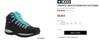 Botas de trekking para Mujer +8000 Tuka por 40€