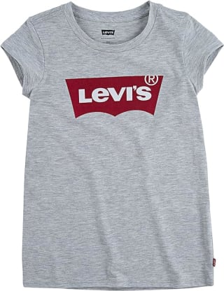 Meisjes t-shirt Levi's Batwing voor €4,40 bij Amazon