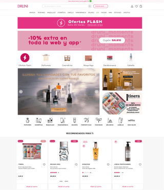 Código 10% Descuento en toda la web y app de DRUNI