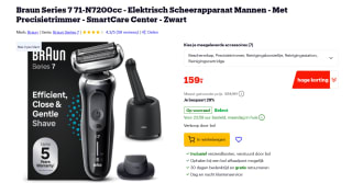 Braun 71-N7200cc - Scheerapparaat voor €159 bij Bol