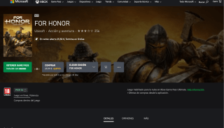 Juego FOR HONOR Xbox por solo 4,49€