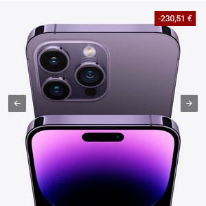 iPhone 14 pro 128 Morado 1.088,49€