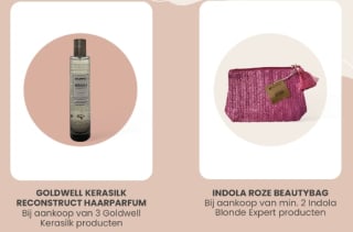 Gratis cadeau bij diverse merken bij Haarshop