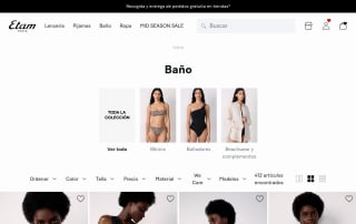 Oferta 3x2 en Mid Season Sale de ETAM