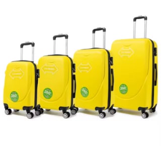 Juego de cuatro maletas S7 STAR LG60807-LG60816 ABS tamaños 18 20 24 28 pulgadas por 60,51€