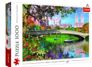 Puzzle 1000 Piezas Marca Trefl, Vista, Manhattan, Parque Verde por 7,99€
