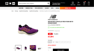 New Balance Fresh Foam 680 V8 Zapatillas por 57,50€