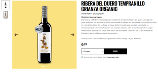 25% korting op Ribera del Duero wijn bij Neleman