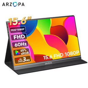ARZOPA monitor portátil FHD 15,6" 1080P por 69,68€