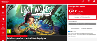 Juego para Nintendo Palabras perdidas: más allá de la página por 1,49€