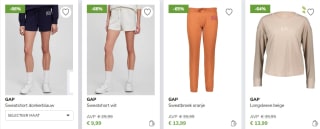 GAP sale met tot 72% korting op dames/heren/kinder- en babykleding bij Limango