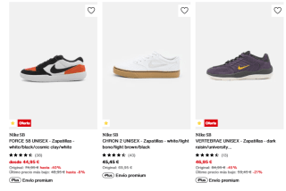 Descuentazos calzado Nike desde solo 18€