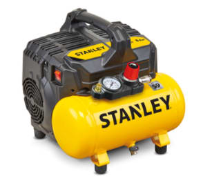 Stanley compressor Silent DST 100/8/6 voor €119 bij Gamma