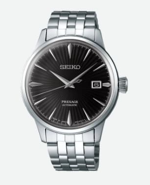Montre homme Seiko presage automatique acier à 419€