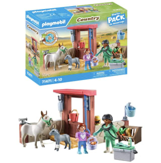 PLAYMOBIL 71471 Veterinario con animales de granja por solo 8€