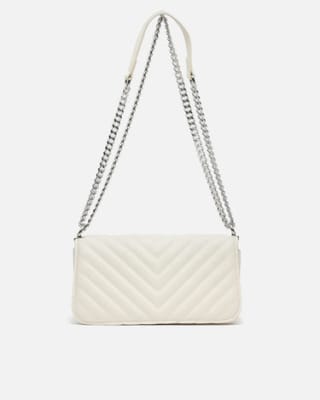 Bolso bandolera acolchado con cierre de solapa por 7,50€