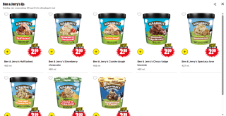 Alle Ben & Jerry’s ijs voor €2,99 bij Dirk