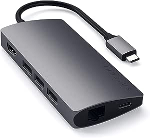 Satechi Usb C naar Usb A, ethernet en hdmi Kabel Converter voor €67,49 bij Amazon