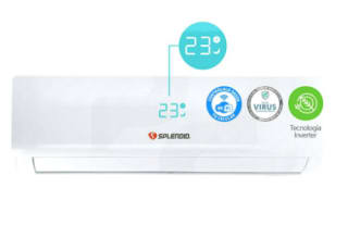 Aire acondicionado Splendid® Split Inverter 9000 BTU Wifi por $249.990