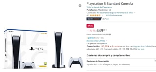 Consola Playstation 5 Standard por 449€