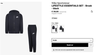 Nike Kids Sportswear Lifestyle Essentials 2-Piece Set voor €39,95 bij Zalando