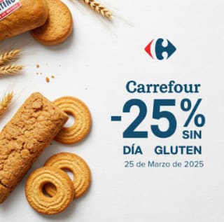Descuentos en Productos Sin Gluten en Carrefour (Día Sin Gluten)