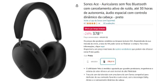 Sonos Ace Zwart voor €439 bij Amazon