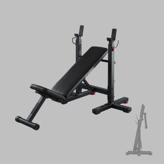 Banco musculación con rack plegable Corength por 98,99€
